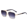 Lunettes de soleil homme monture carrée, vue de profil