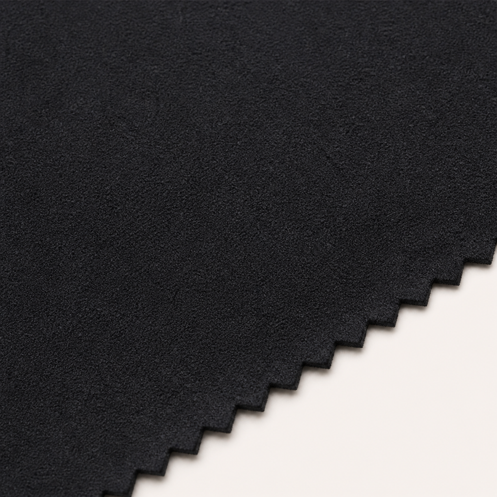 Étui à lunettes en microfibre avec chiffon — Custodia Occhiali