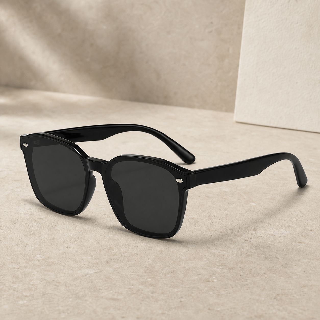 Lunettes de soleil carrées rétro