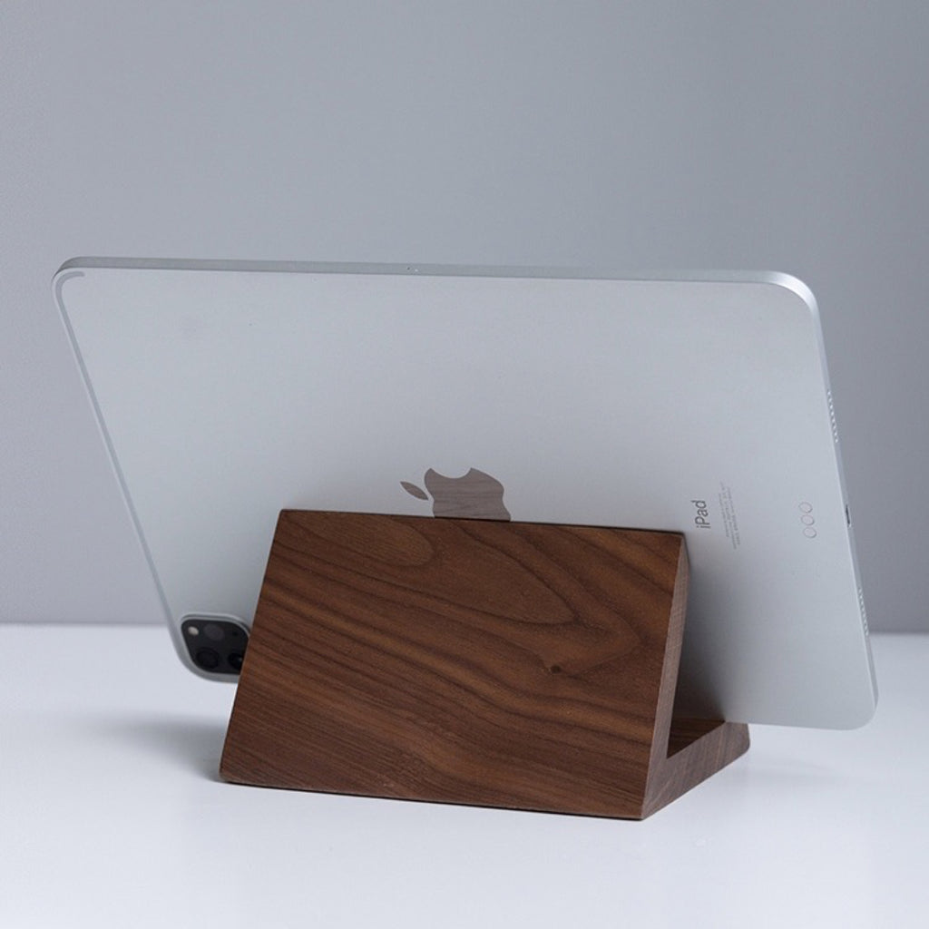 Support de bureau en bois massif — Supporto in Legno
